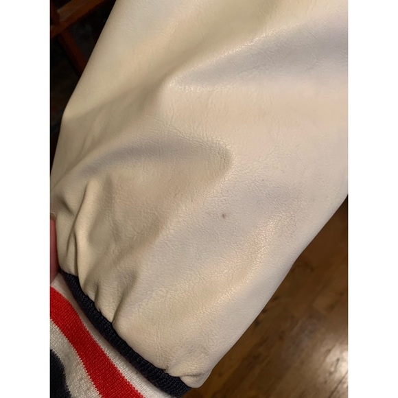 Vintage Steve and Barry’s USA Patriotic American Flag Bald Eagle Varsity Jacket - Picture 5 of 10